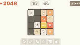 無料プレイ可能な時間泥棒ゲーム「2048」が10周年記念の大型アップデート